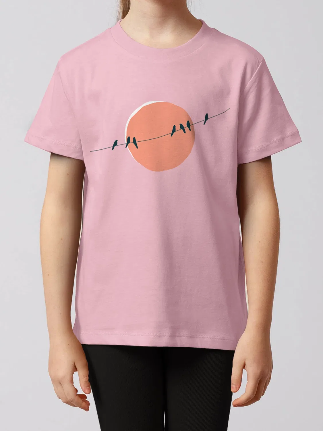 Футболка хлопковая Wat? Apparel, розовый