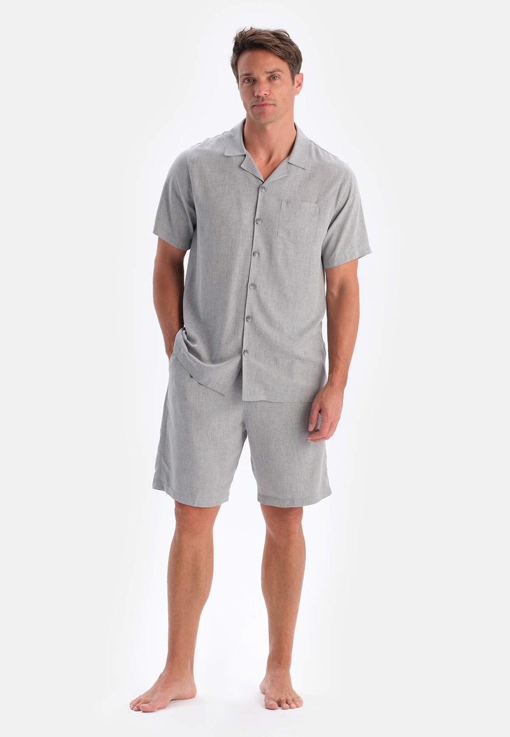 

Пижамная футболка SHORT SLEEVE DAGI, серый