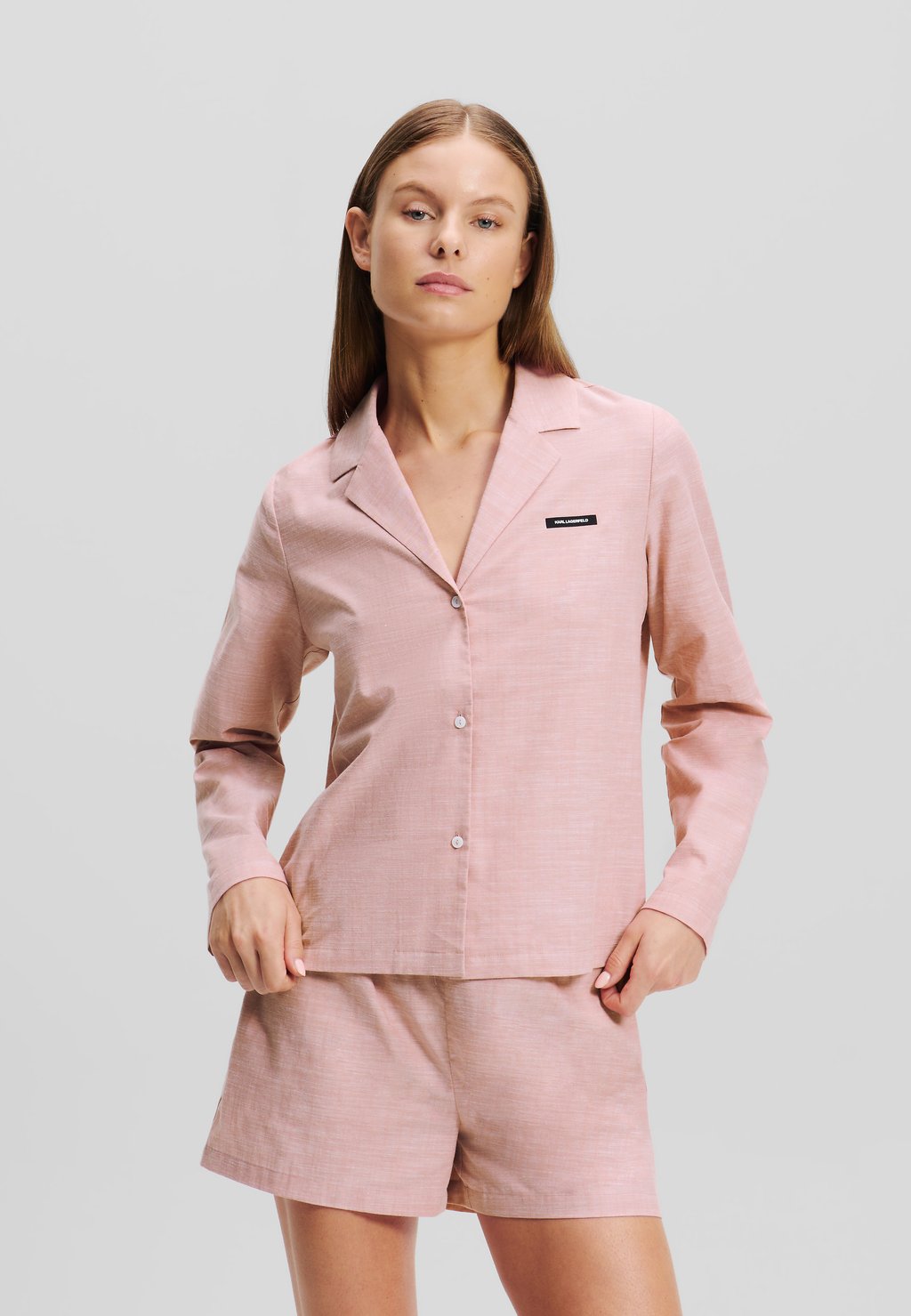 

Пижамный комплект SET KARL LAGERFELD, розовый