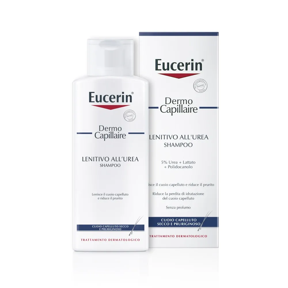 

Eucerin DermoCapillaire Успокаивающий шампунь 250 мл для сухой и зудящей кожи головы