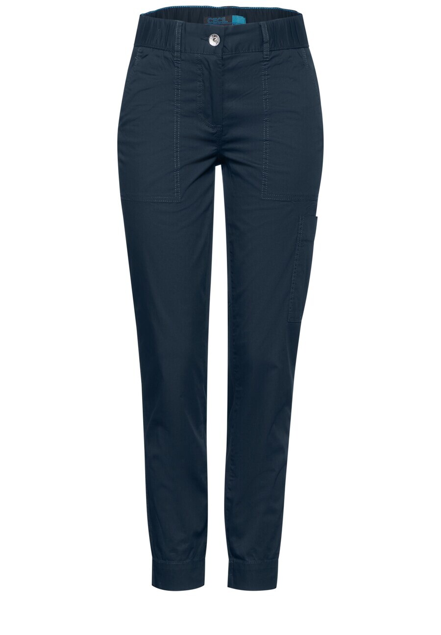 

Брюки-карго CECIL Regular Cargo Pants, темно-синий