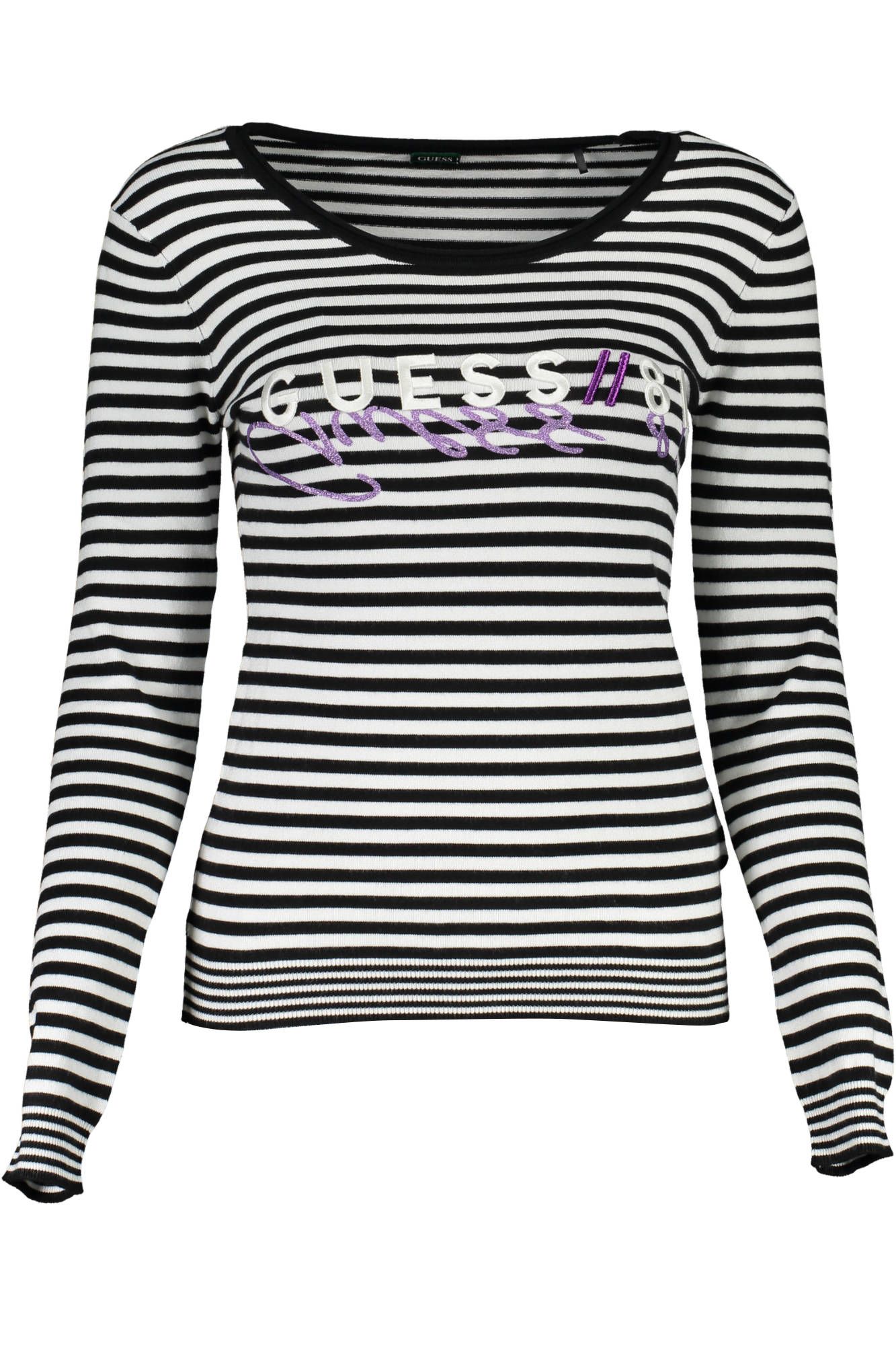 

Черная вискозная женская рубашка Guess Shoes