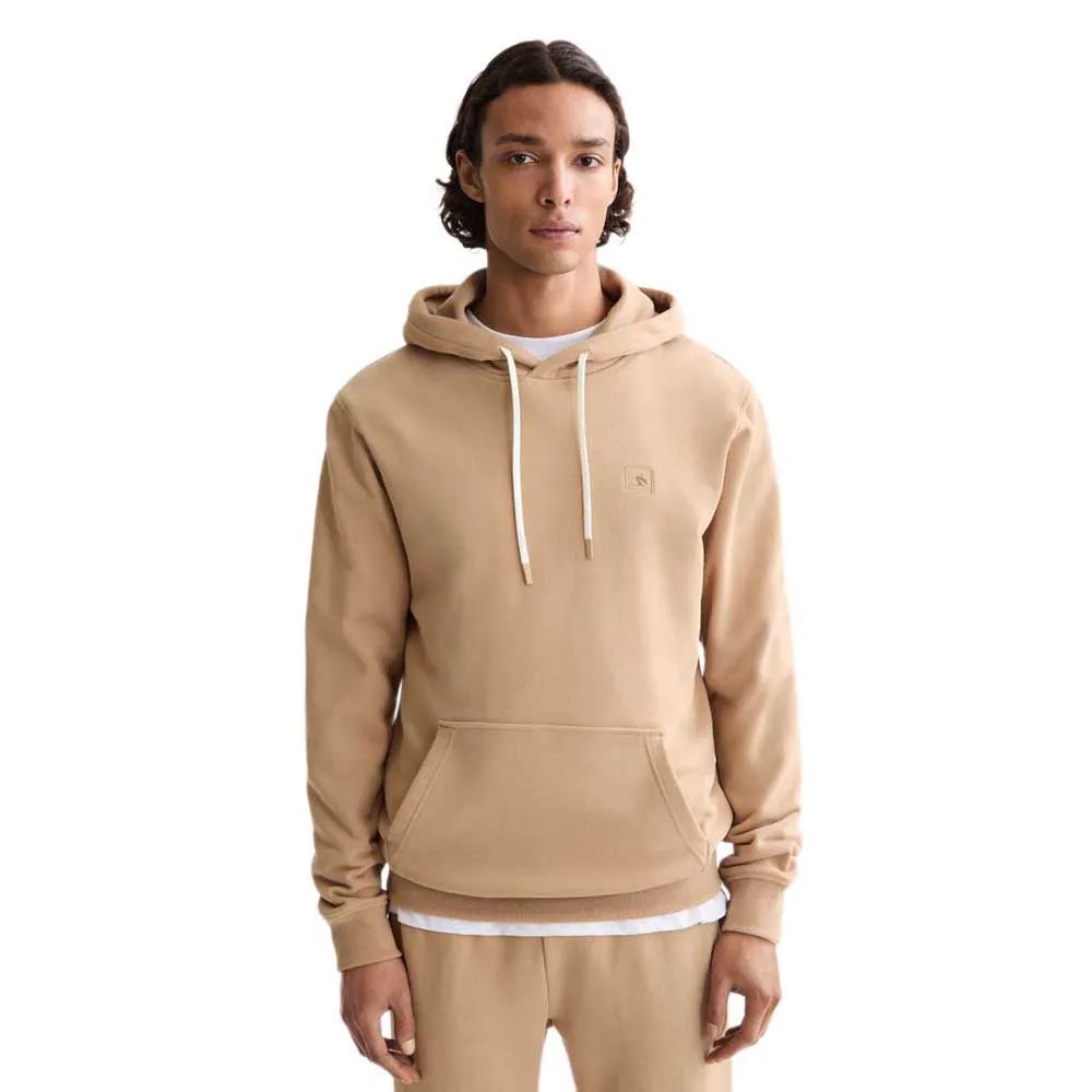 

Худи Scotch & Soda Regular Fit Logo Badge, бежевый