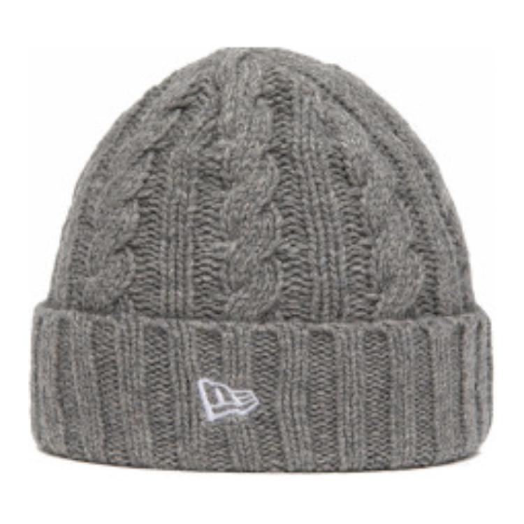 

New Era Шерстяная шапка-бини Unisex Gray