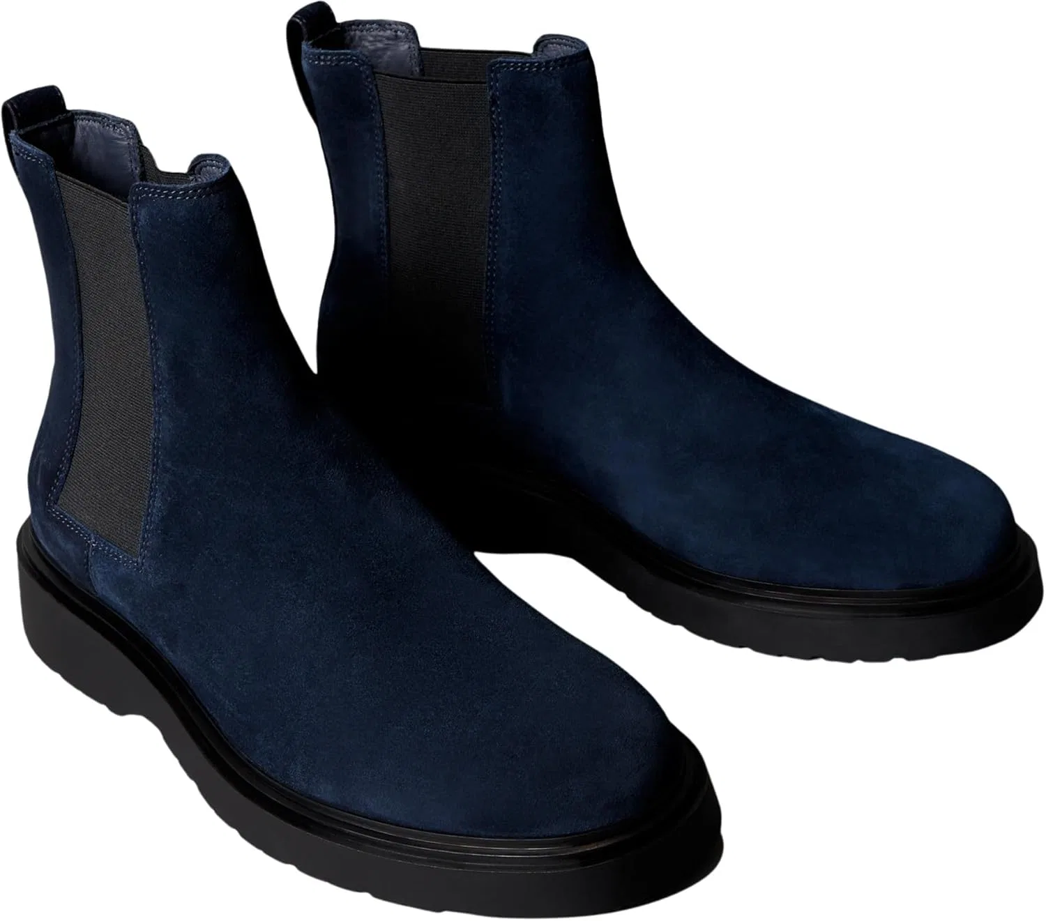 Мужские ботинки Calvin Klein Combat ESS Chelsea Su Ym0ym01372 средней высоты, Blue Universe Blue — фото 3