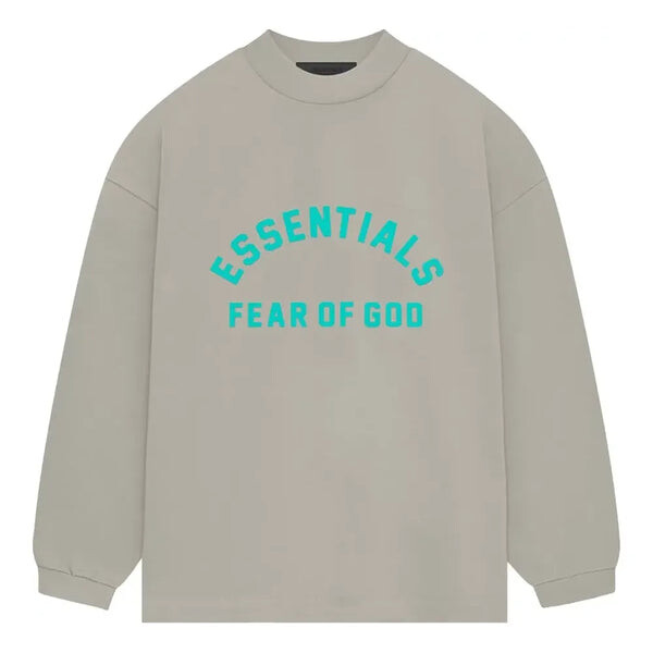 

Футболка heavy jersey long-sleeve t-shirt 'seal' Fear Of God Essentials, серый
