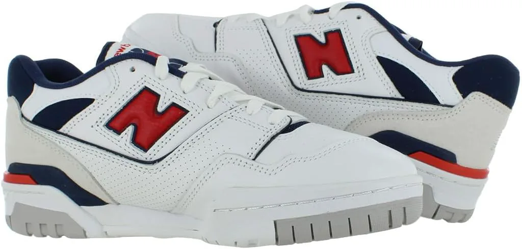 Мужские кроссовки New Balance 580, белый/красный — фото 3