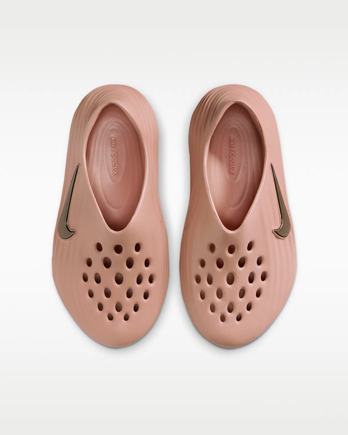 Детские кроссовки Nike ReactX Rejuven8, Rose Gold/Rose Gold/Rose Gold — фото 4