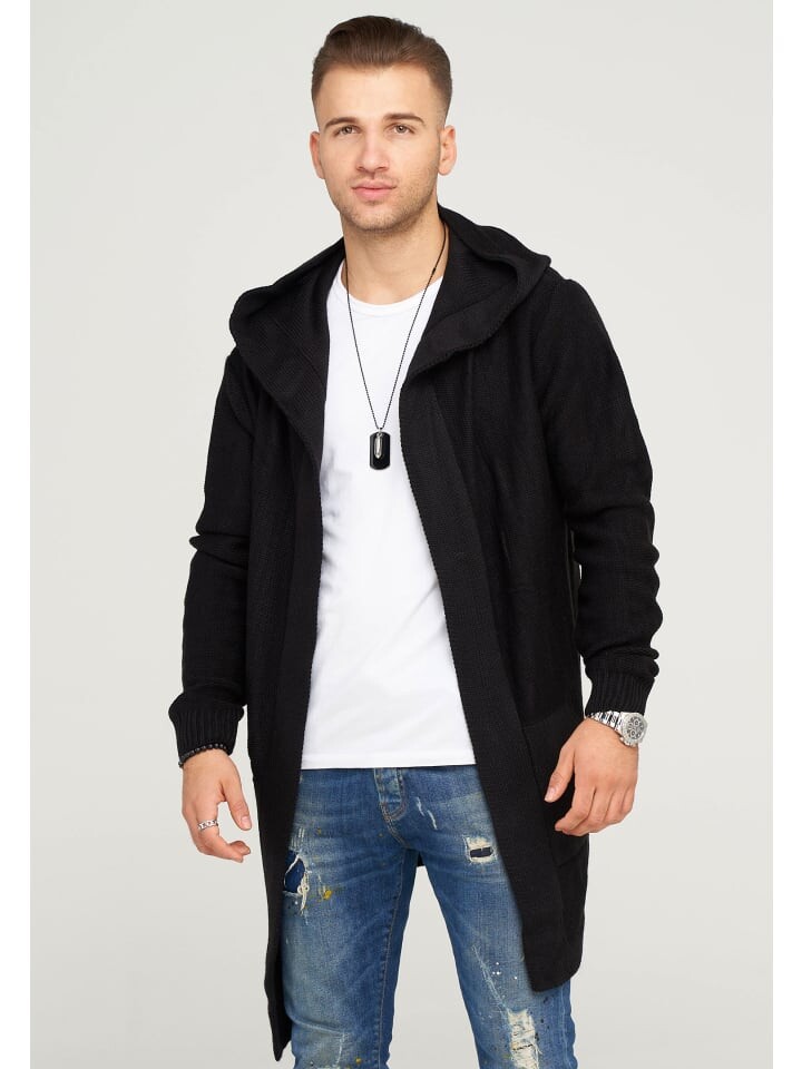 

Спортивная куртка behype Strickjacke JAROMIR, черный