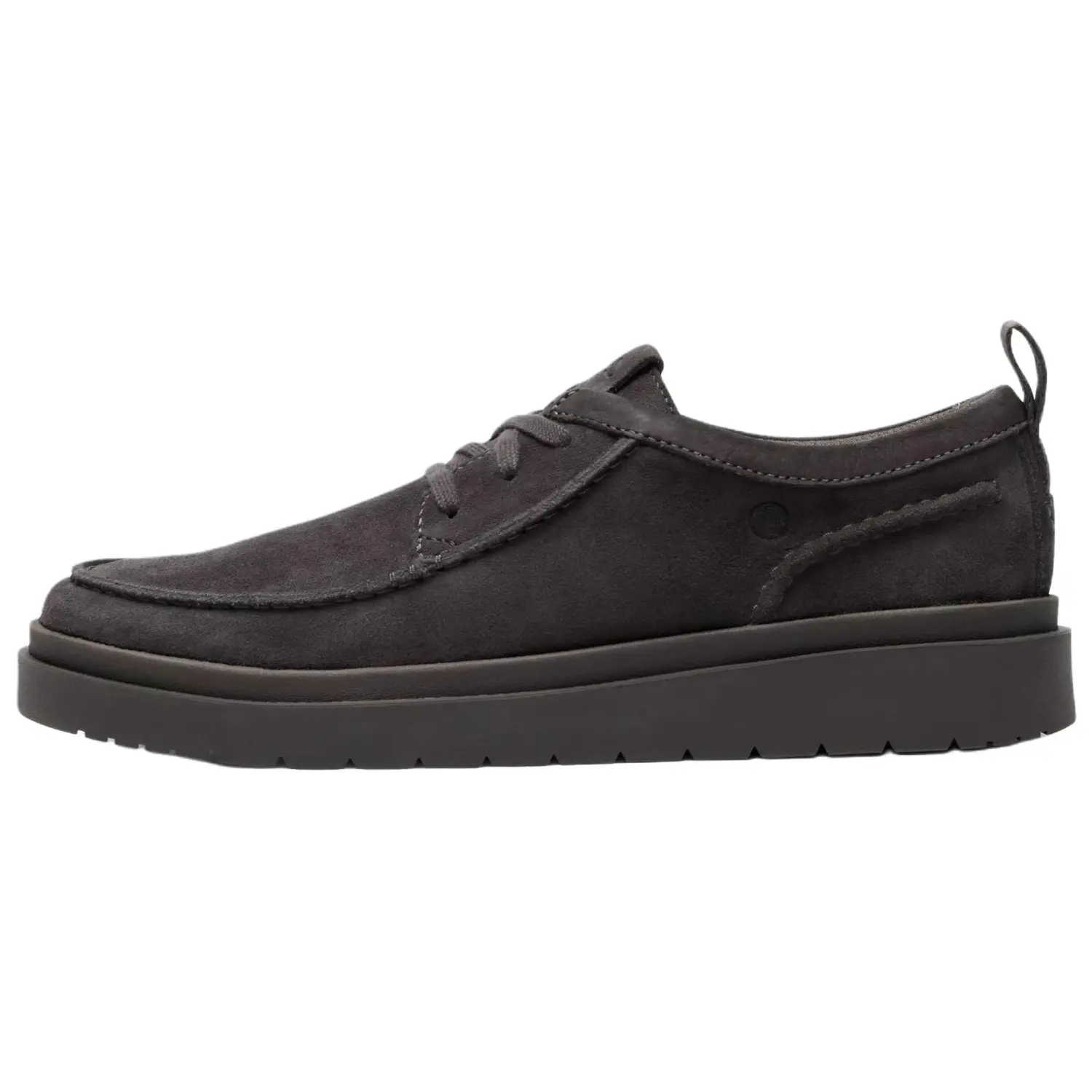 

Повседневные туфли Polden Moc мужские dark gray Clarks, темно-серый