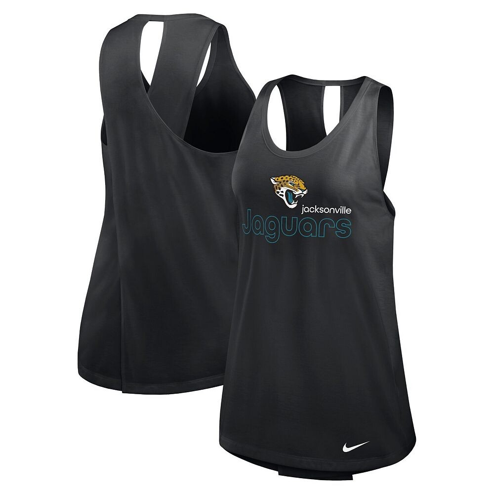 

Женская черная майка Nike Jacksonville Jaguars Performance, цвет Jag Black