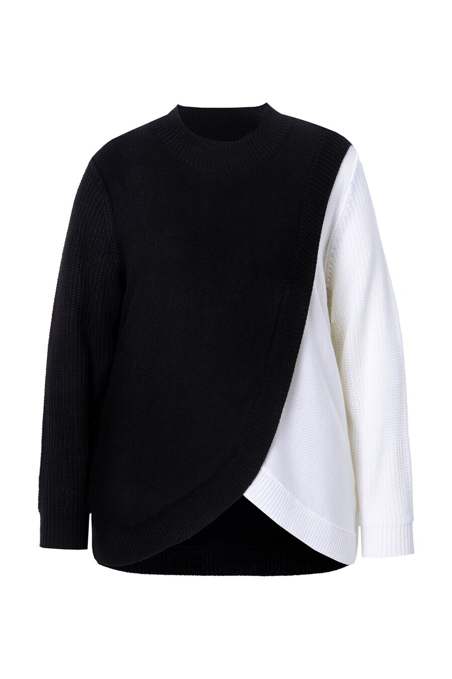 

Тонкий вязаный свитер MIAMODA Sweater, черный