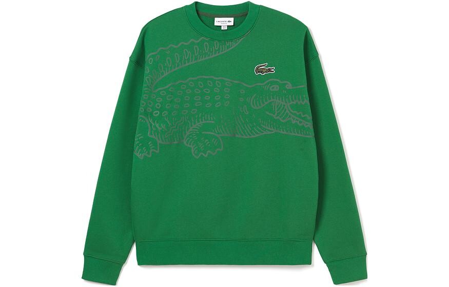 

Толстовка мужская зеленая Lacoste, зеленый