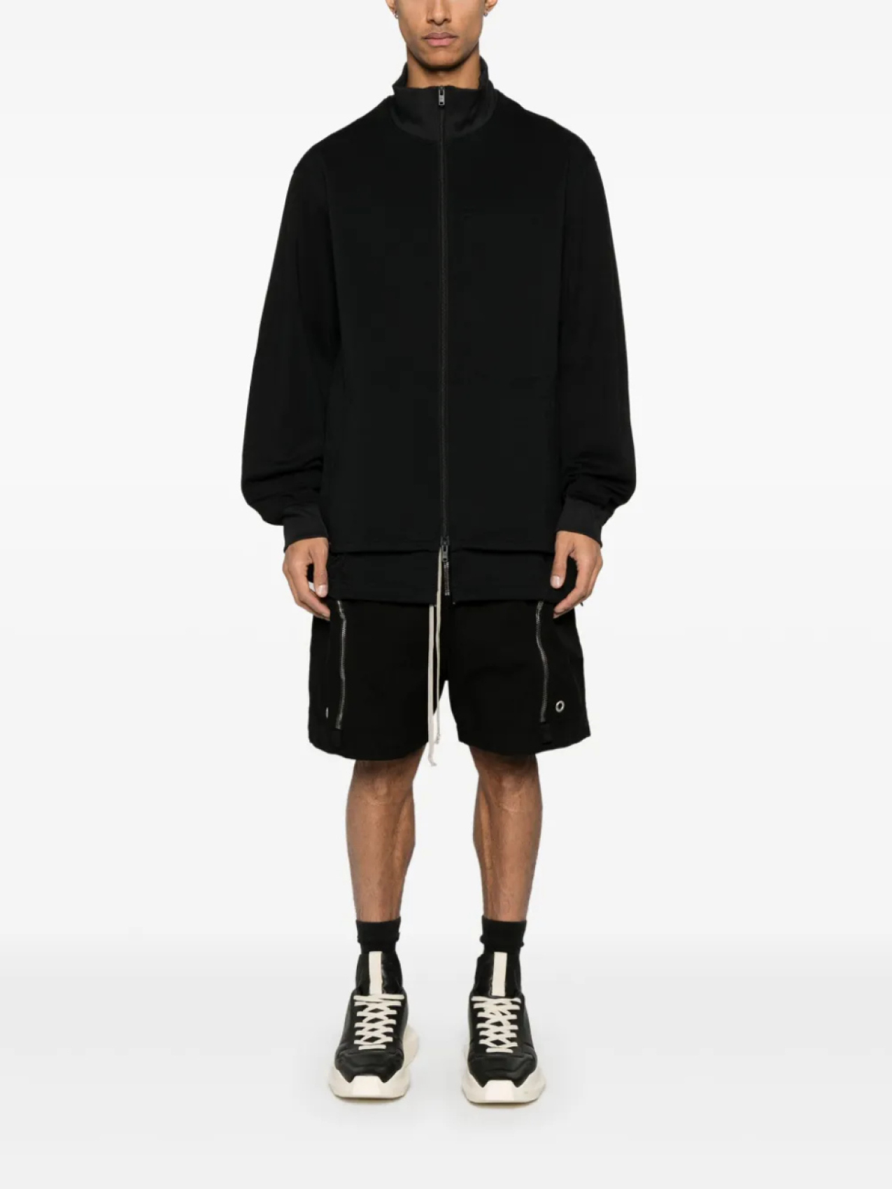 Y-3 куртка 3-Stripes, черный — фото 2