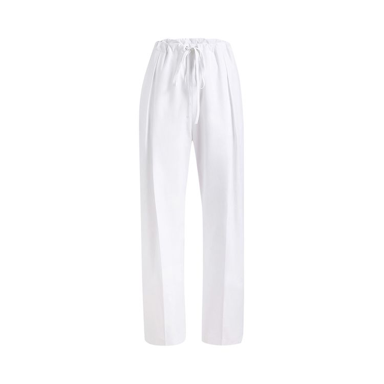 

Брюки Khaite Trenton Pant 'White', белый