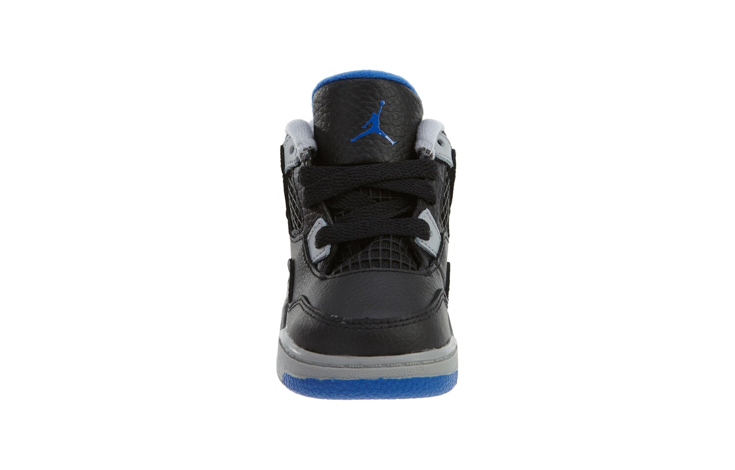 Кроссовки Jordan 4 Retro Black Soar Matte Silver White TD, черный — фото 4