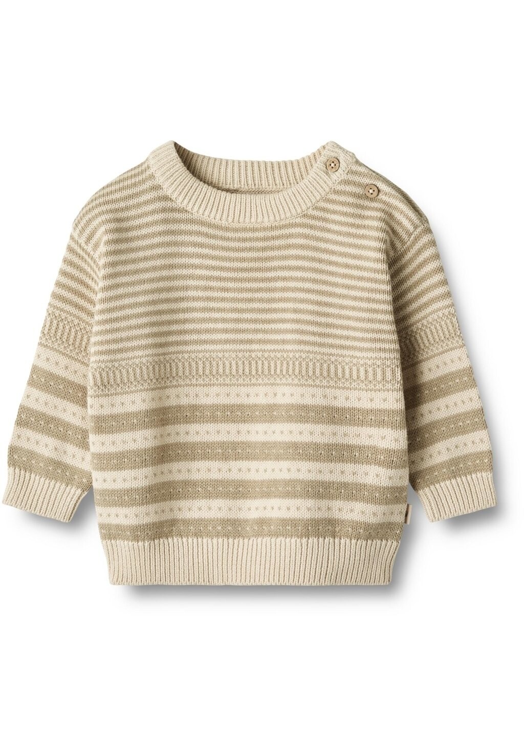 

Вязаный свитер JANUS Wheat, цвет grey sand