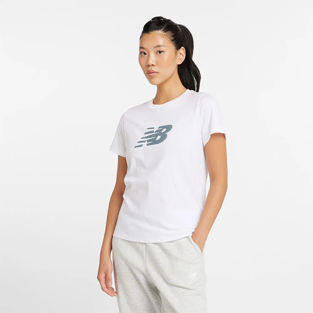 

Футболка с коротким рукавом New Balance Sport Jersey Logo, белый