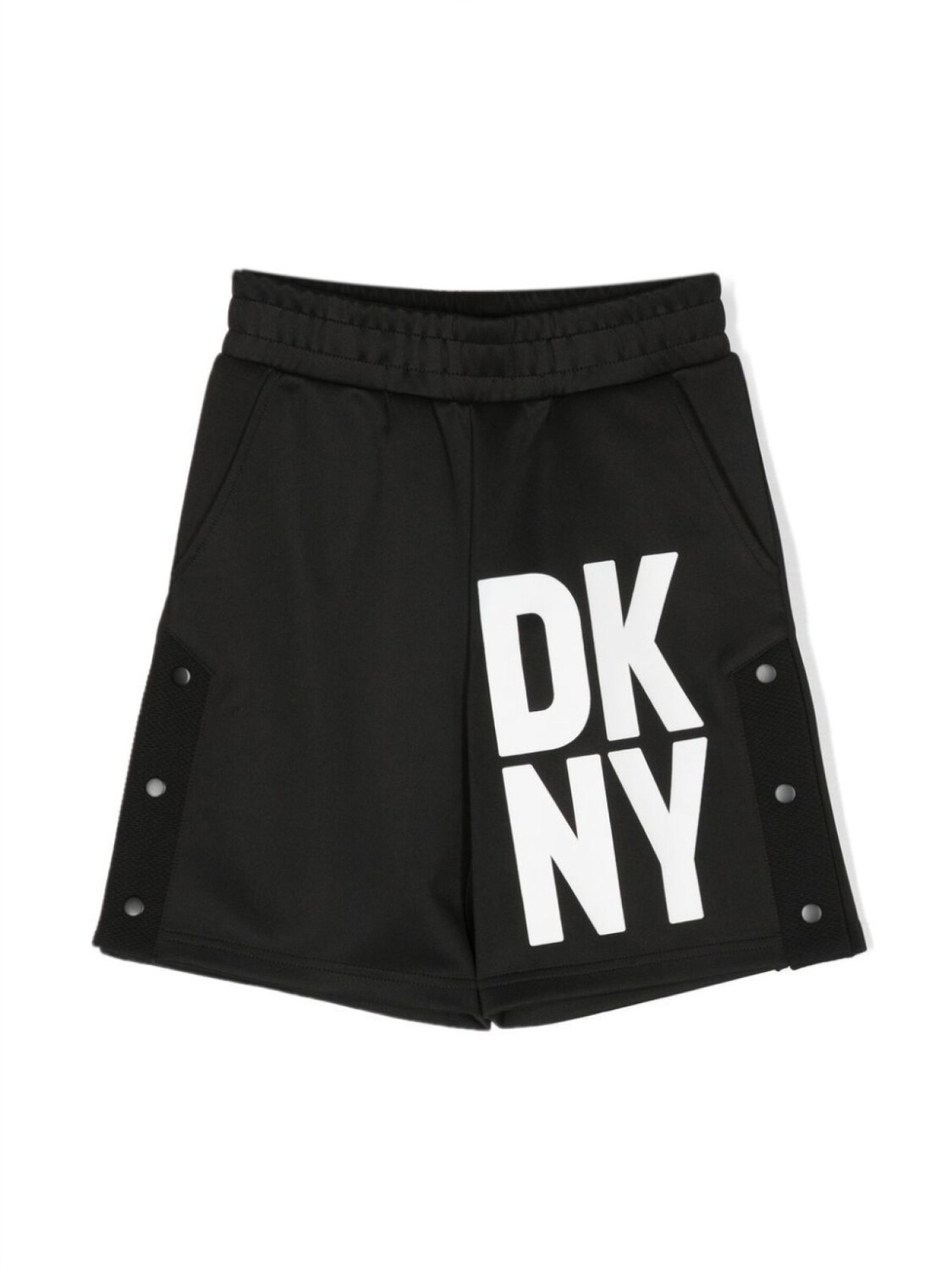 

Dkny Kids спортивные шорты с логотипом, черный