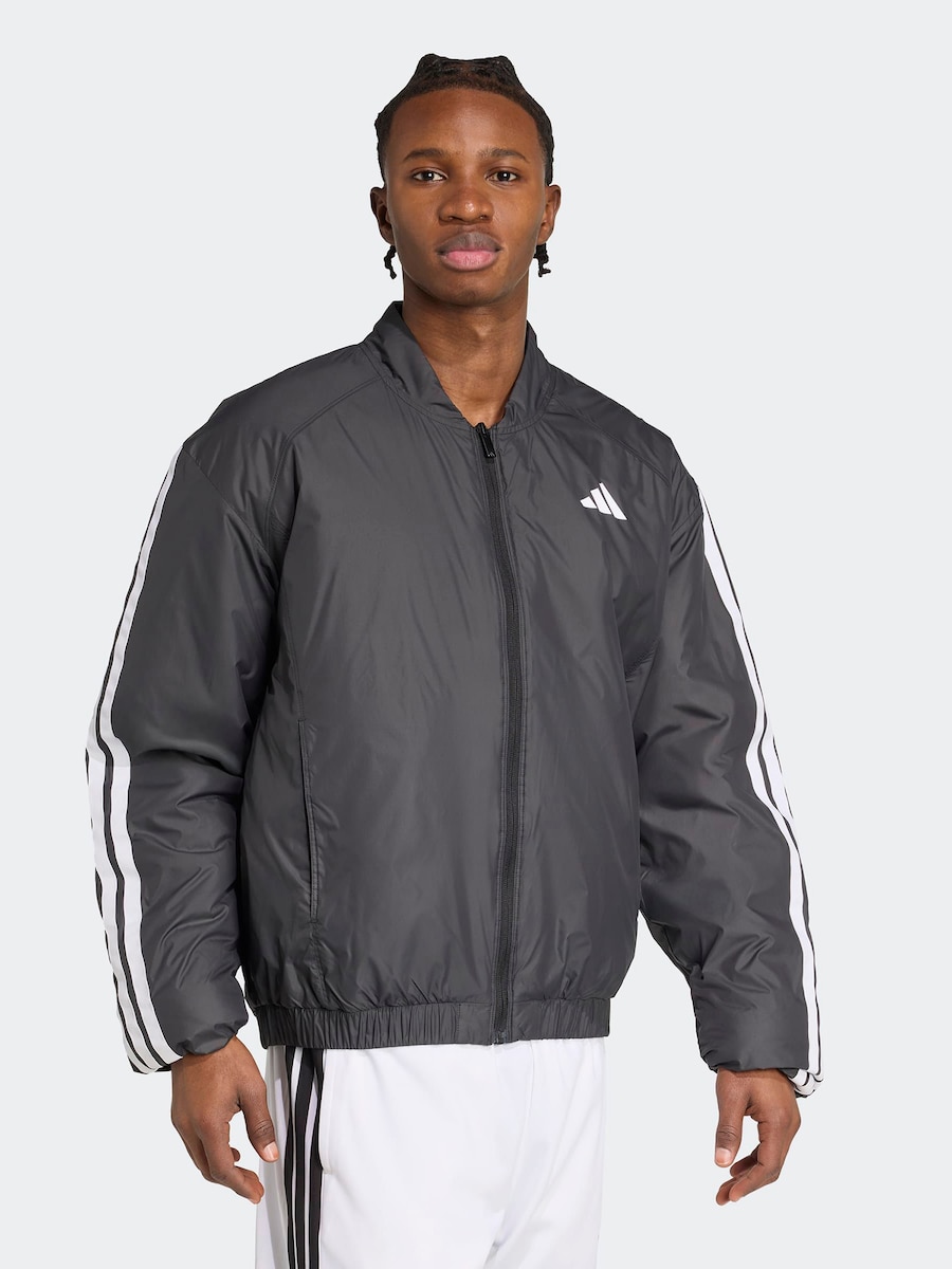 Спортивная куртка ADIDAS SPORTSWEAR ESS, черный — фото 2