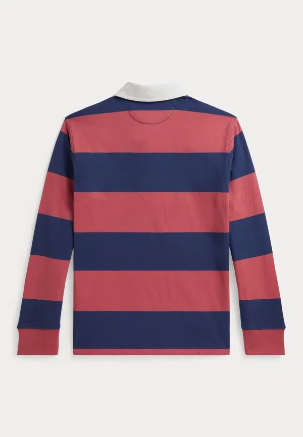 Футболка-поло Polo Ralph Lauren The Iconic Rugby Shirt 7 14y, цвет Адирондак Брай/Олд Роял — фото 2