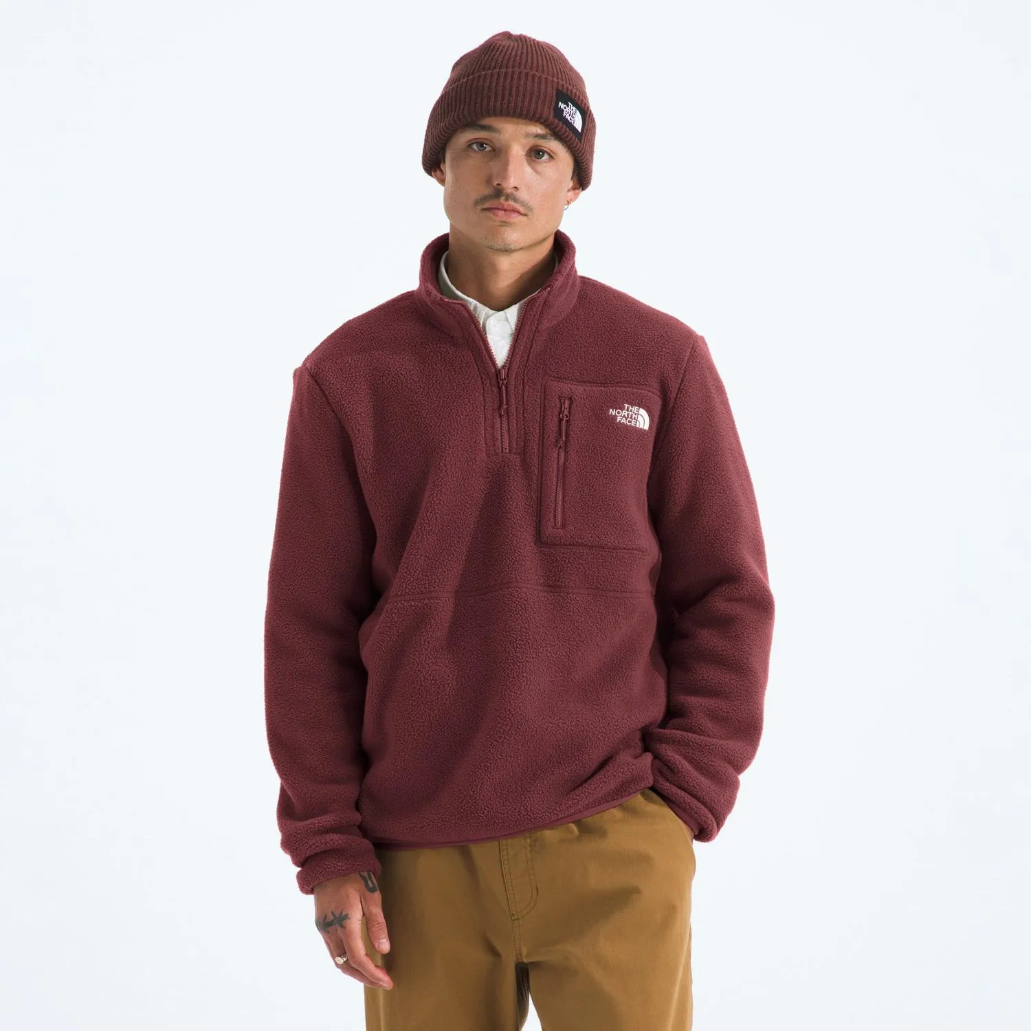 

Мужской пуловер с молнией Yumiori на четверть The North Face, Sumac
