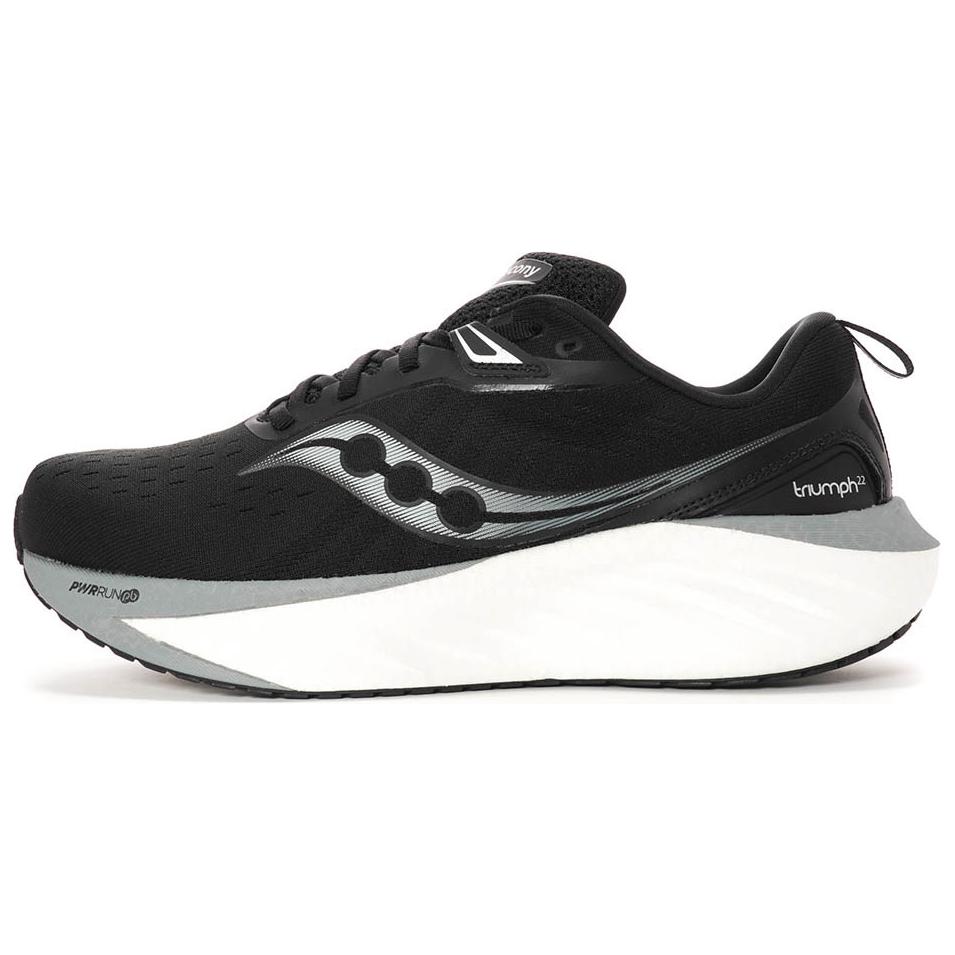 

Saucony TRIUMPH Victory 22 дышащие низкие кроссовки для повседневных тренировок и длительных пробежек мужские черно-белые
