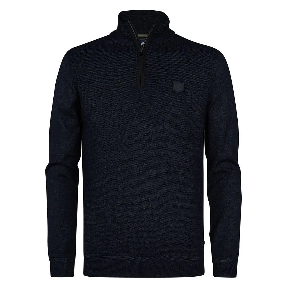 

Свитер Petrol Industries M-3050-KWC214 half zip, черный
