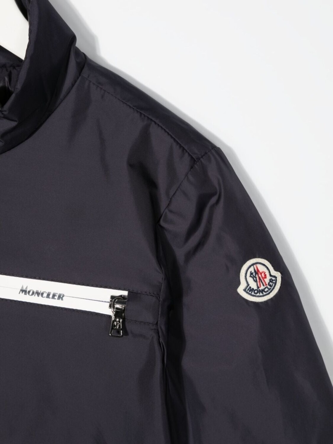 

Moncler Enfant бомбер Demetrio, синий