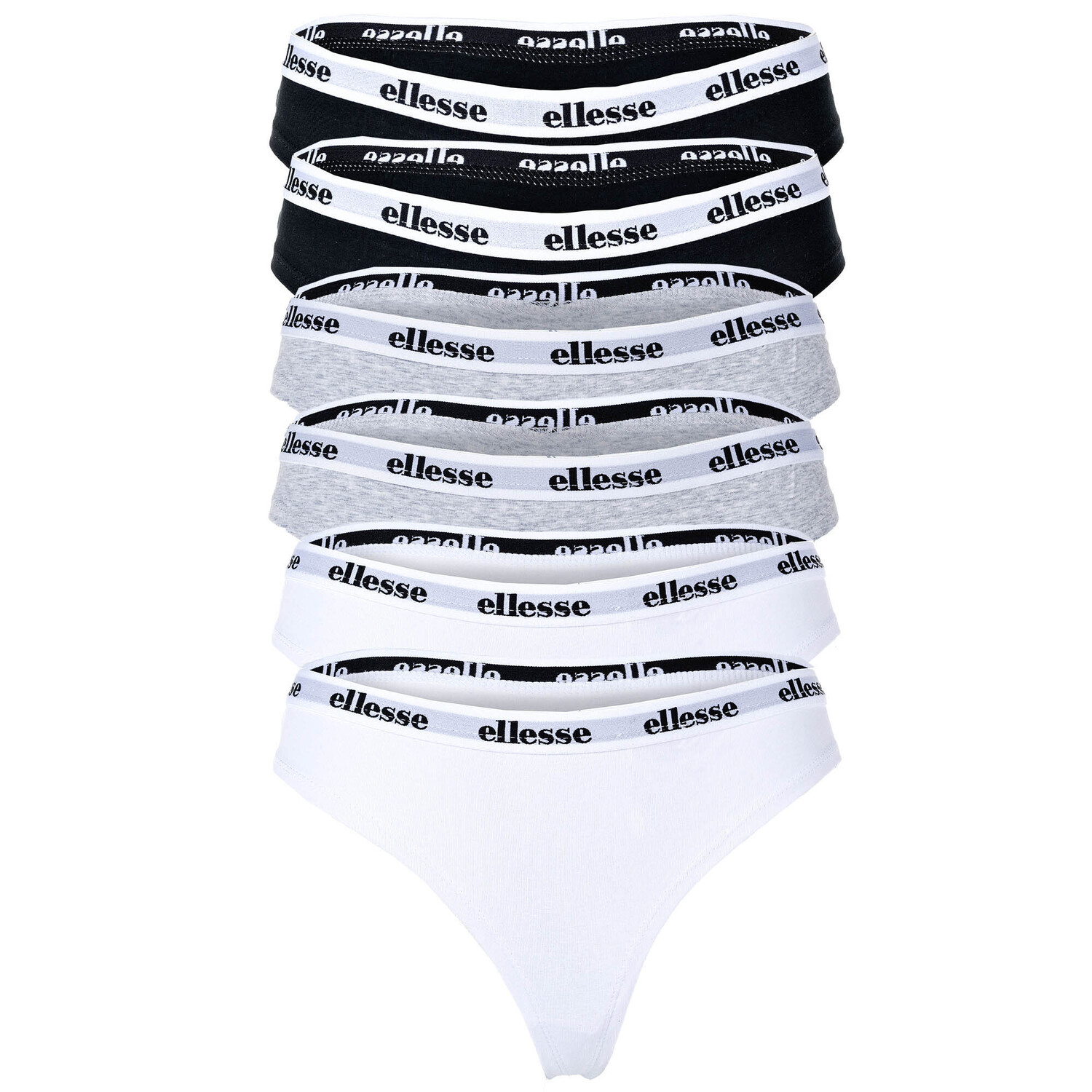 

Стринги ellesse 6 шт, черный