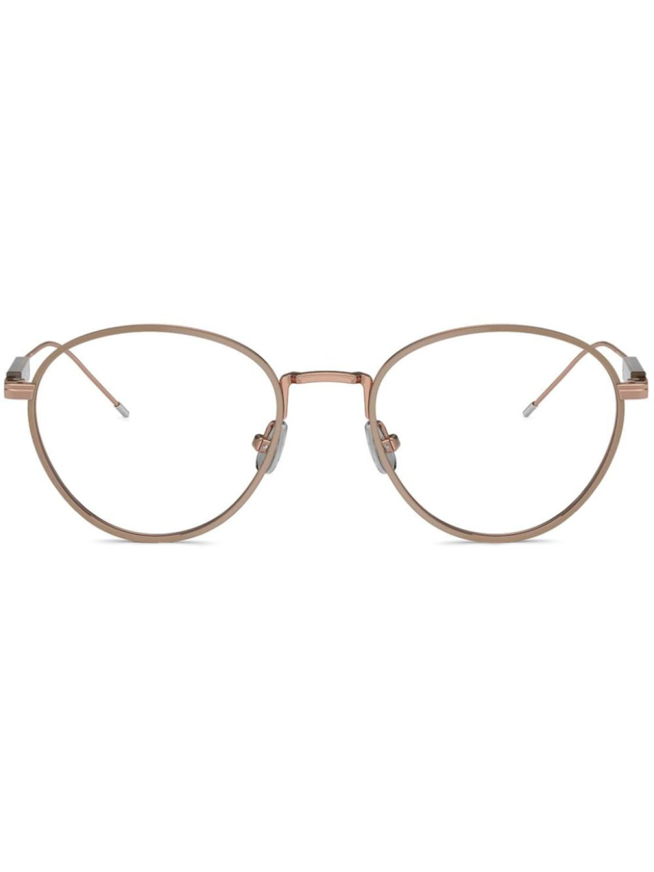 

Brunello Cucinelli очки в круглой оправе, розовый