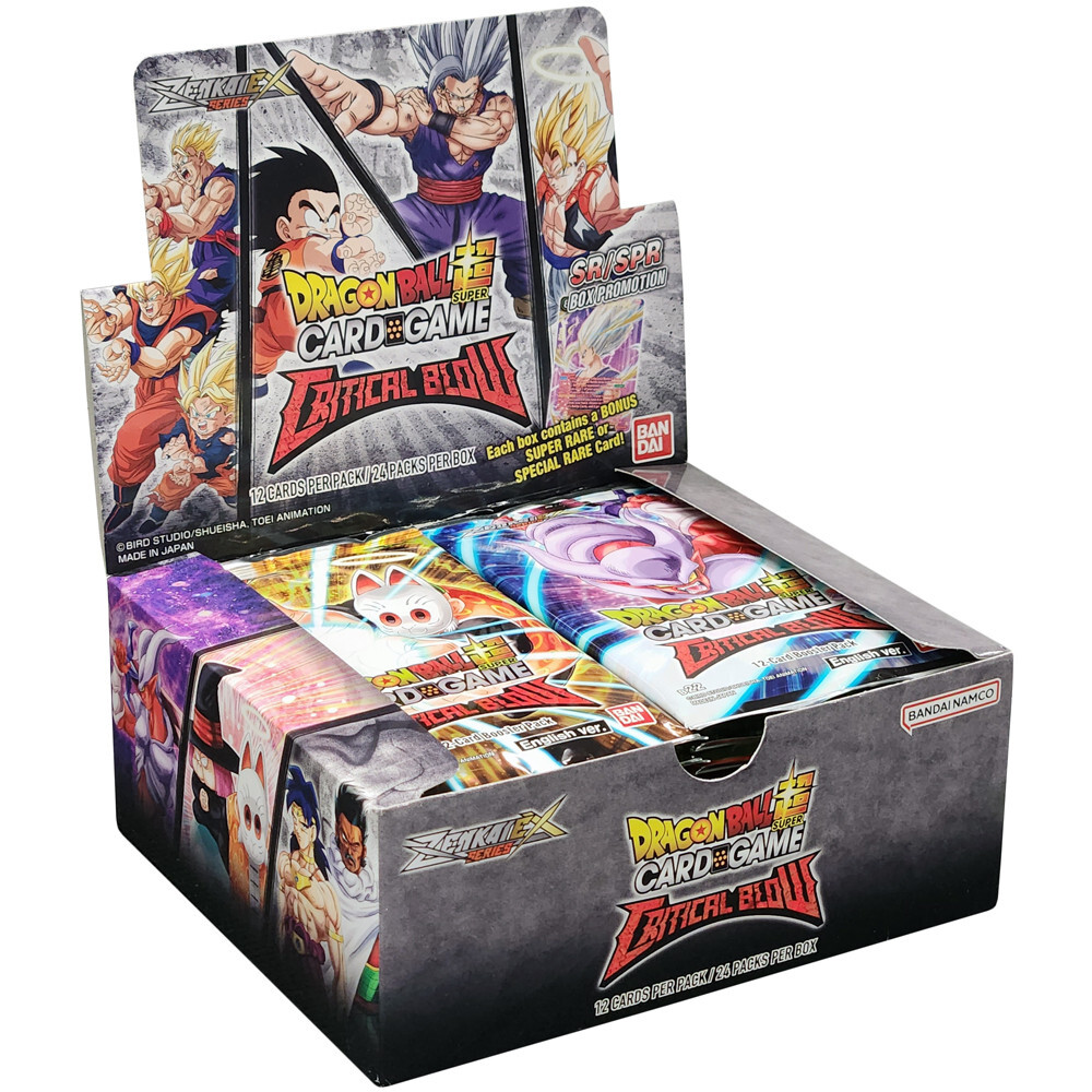 

Карточная игра Bandai Dragon Ball Super TCG: Zenkai 05 - Critical Blow [B22] Booster Box (24)