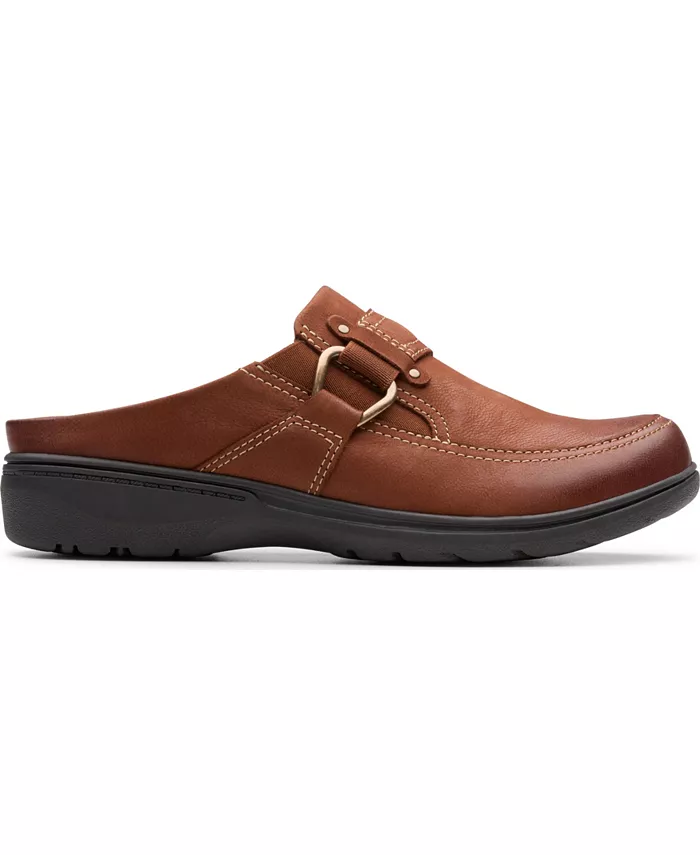 Женские мюли Carleigh Viola с круглым носком Clarks, коричневый — фото 2
