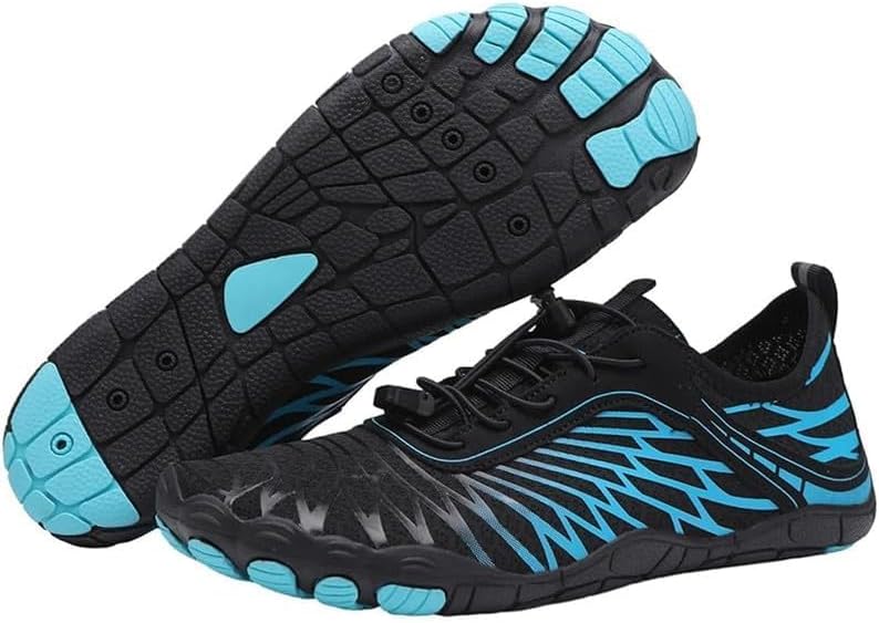 

Походные кроссовки для женщин и мужчин - дышащая нескользящая спортивная обувь, обувь для походов с широким носком, нескользящая обувь для людей с нейропатией, комфортная обувь (черный, женский размер 7, мужской размер 5) Ioaiuyg