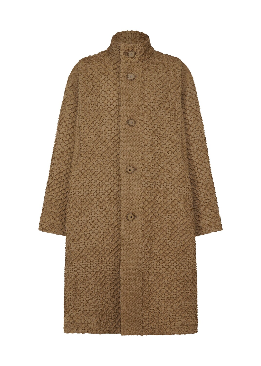 

Пальто type-o 011 A-Poc Able Issey Miyake, коричневый