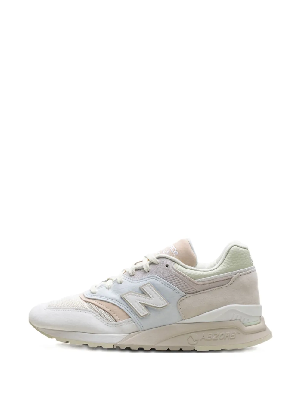 Кроссовки Kith Easter997.5 White/Ice Blue/Peach из коллаборации с MiUSA NEW BALANCE, нейтральный — фото 4