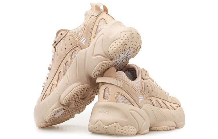 Беговые кроссовки (WMNS) FILA Ade Low-Top Beige 'Naked Pink', бежевый — фото 3