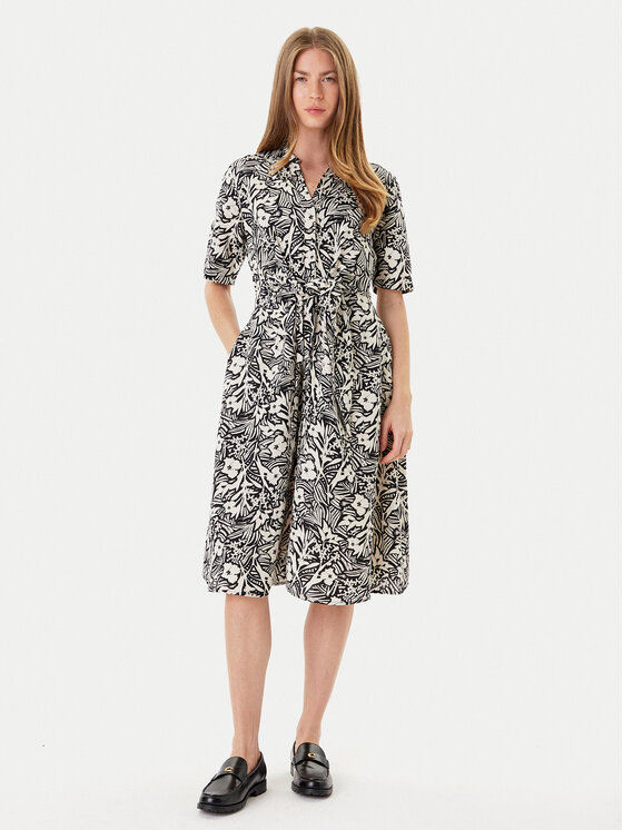 

Повседневное платье regular fit WW0WW45836 Tommy Hilfiger, черный