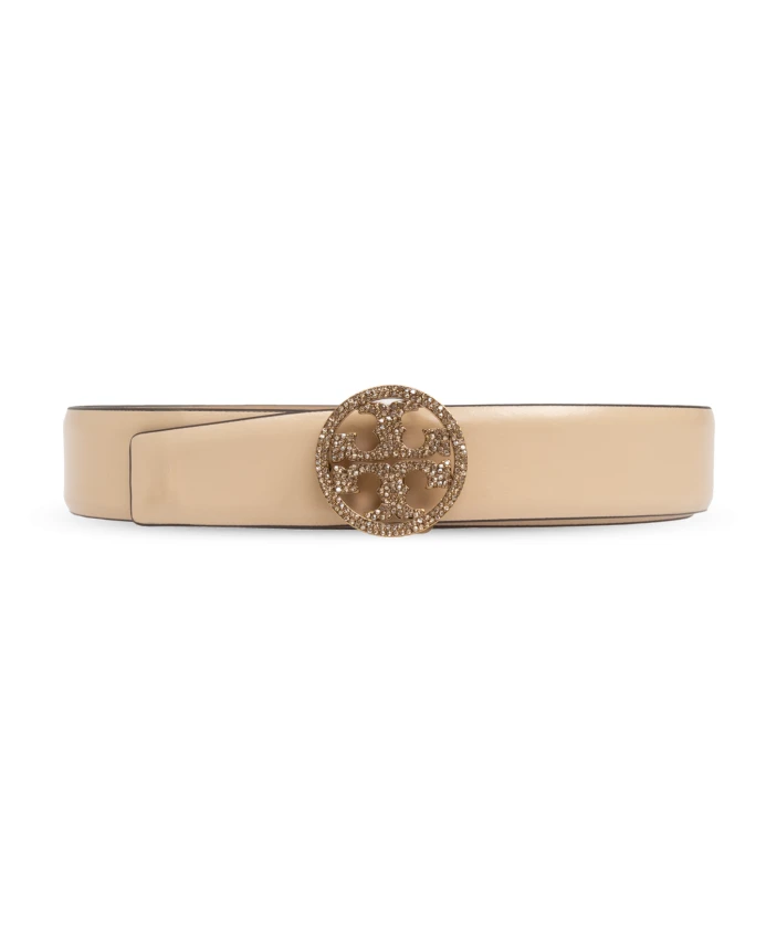 

Кожаный ремень Tory Burch, бежевый