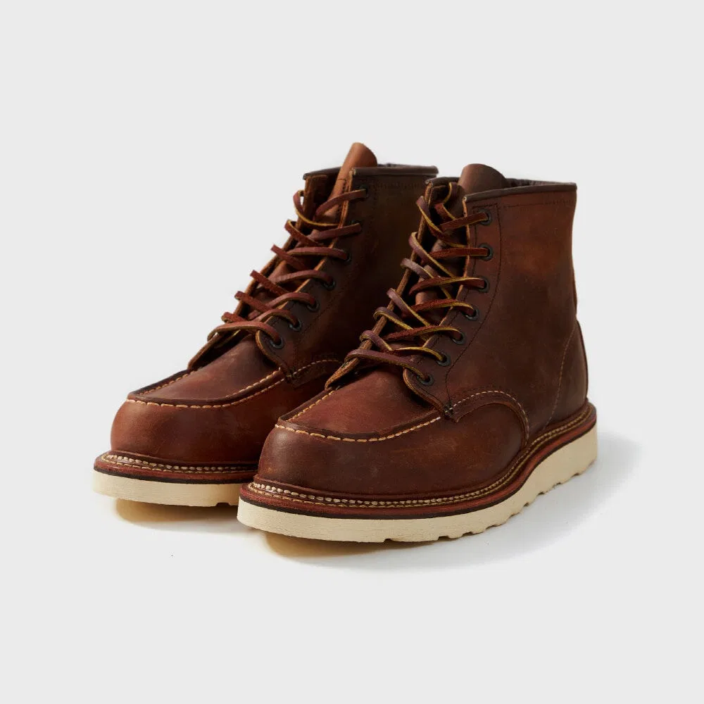 Мужские ботинки 6 дюймов Moc Toe 1907 D Copper Rough & Tough от Red Wing Shoes
