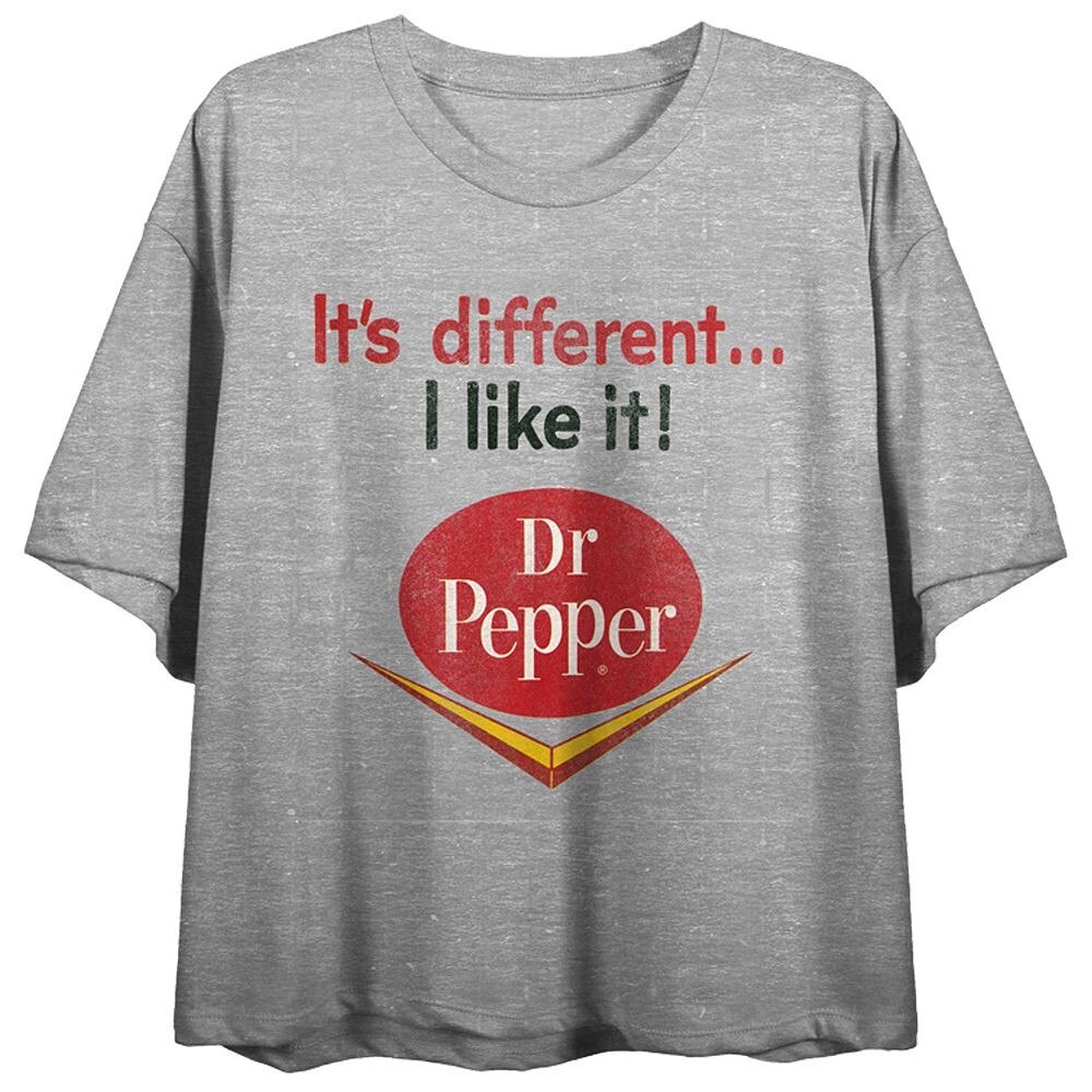 

Детская струящаяся футболка Dr. Pepper "It's Different" с графическим рисунком Licensed Character, черный