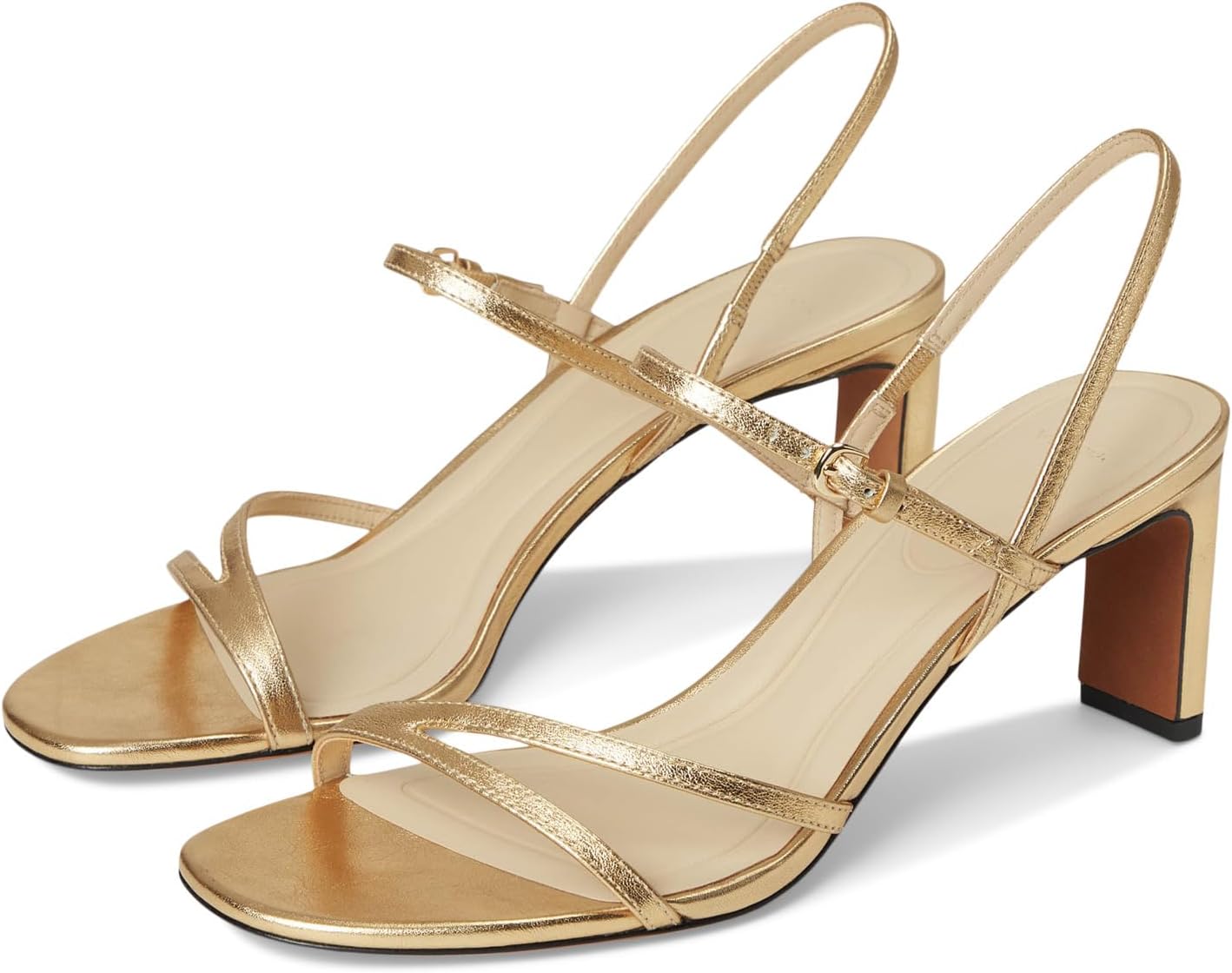 Туфли Vince Marcela Strappy Sandals, золотой