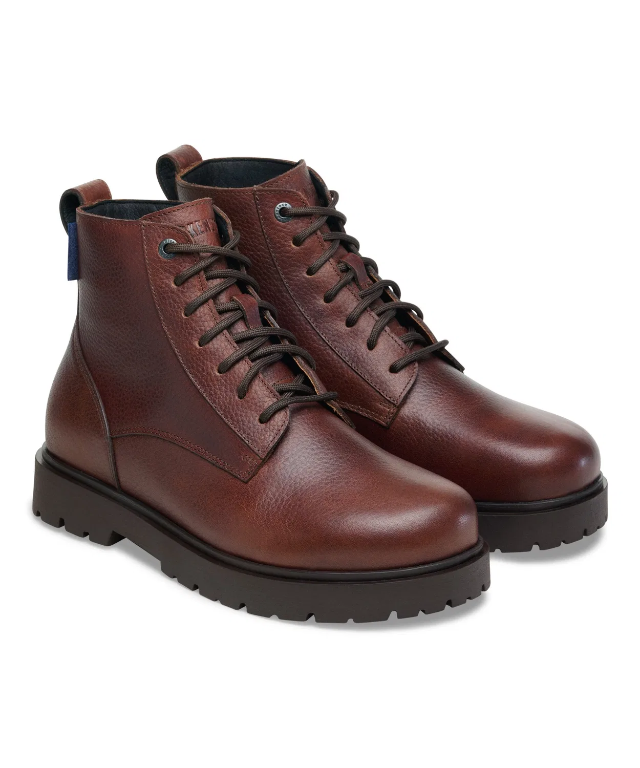 Полуботинки Highwood Lace Mid M Waterproof кожаные, Биркеншток, коричневый — фото 4