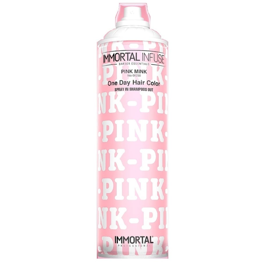

IMMORTAL Hair Color Spray One Day Hair Color - PINK MINK - 200 мл