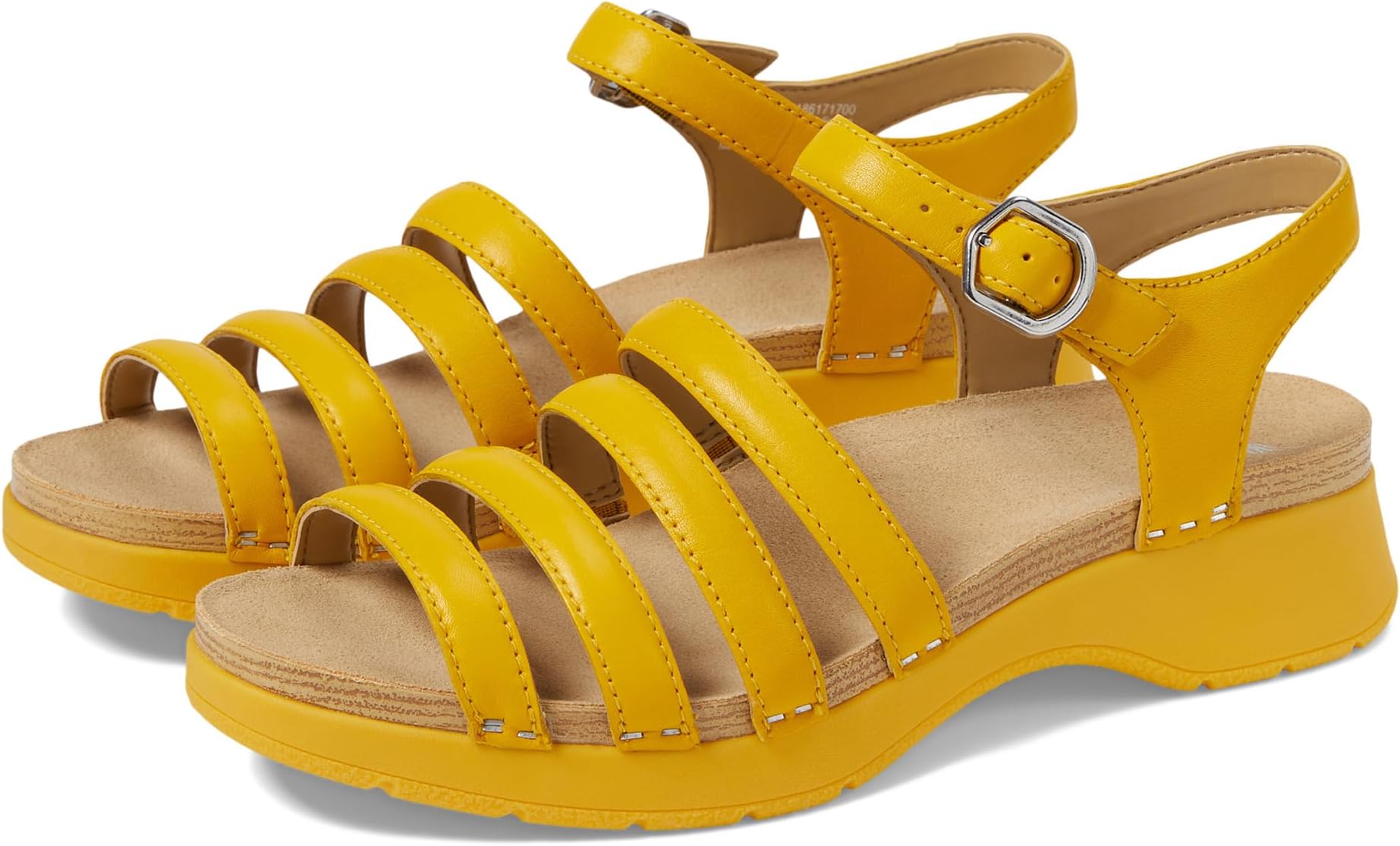 

Сандалии Dansko Roxie, цвет Yellow Nappa