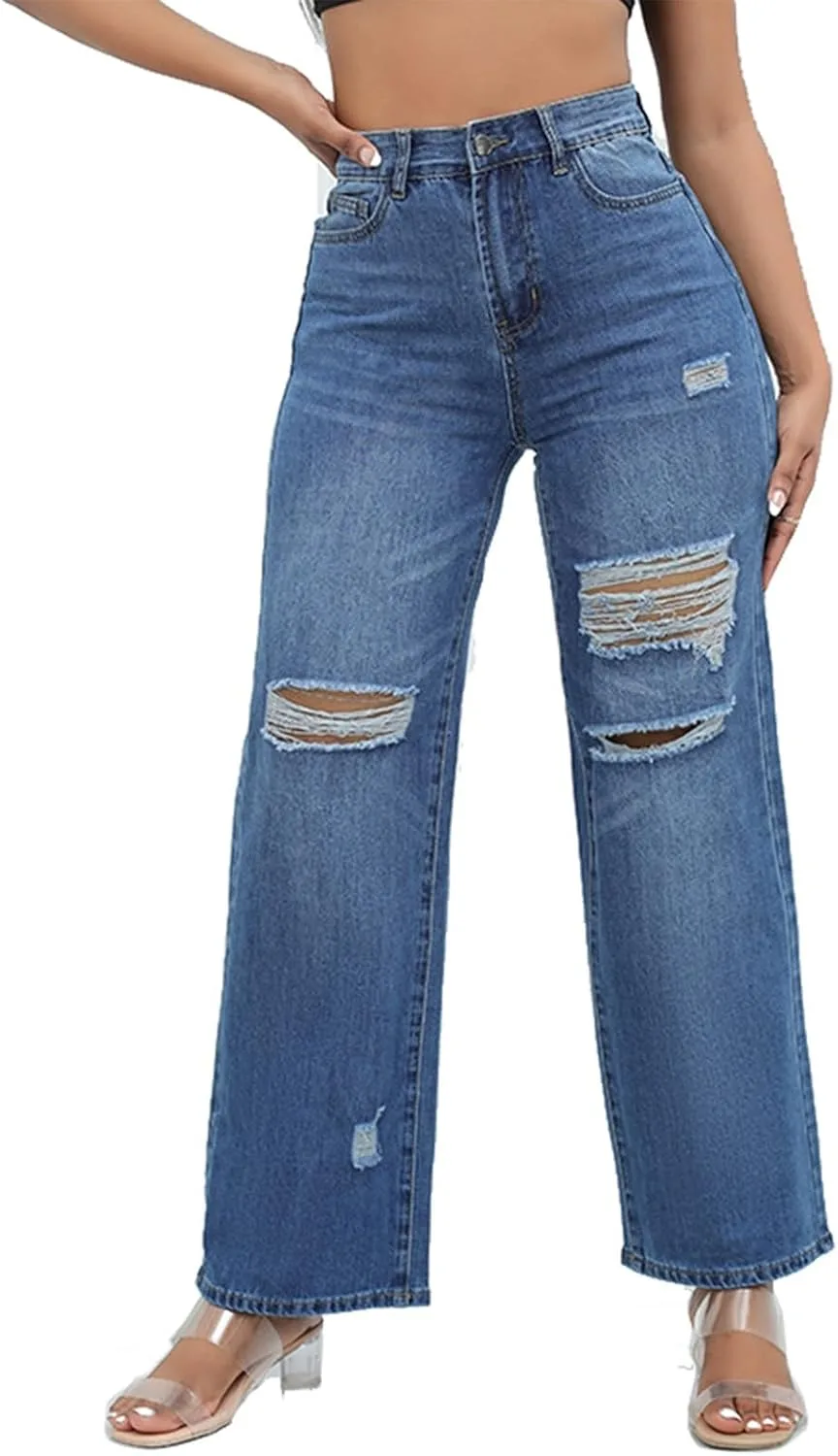 

Женские джинсы прямого кроя bootcut с расслабленным силуэтом