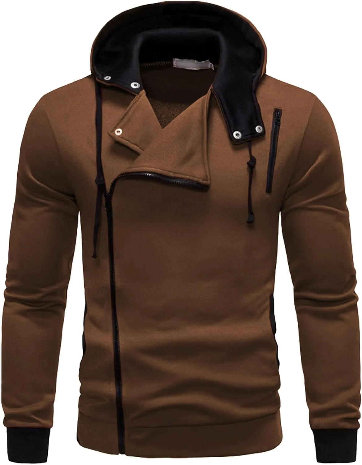 

Мужской худи с диагональной молнией Heavyweight Full Zip