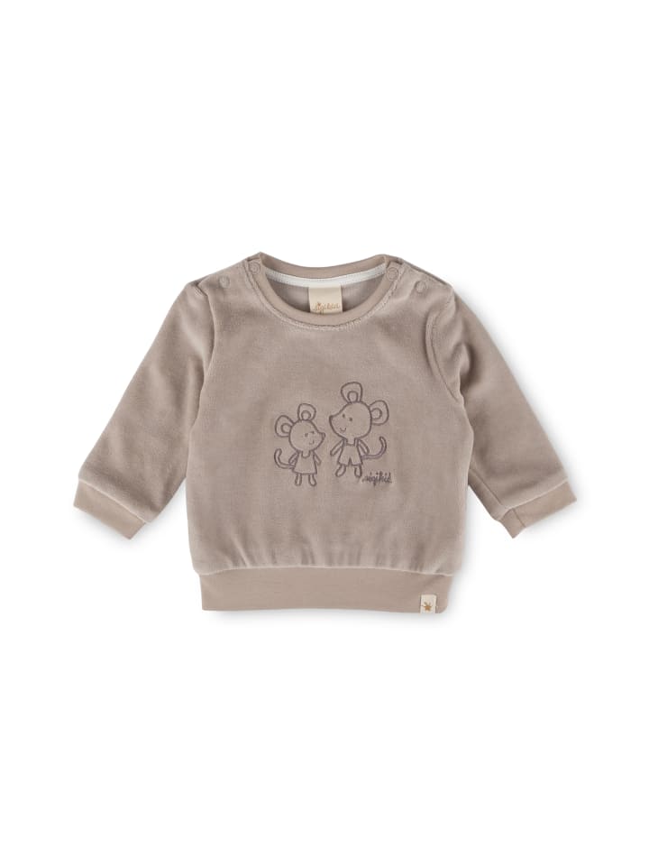 

Sigikid Футболка с длинными рукавами Nicki Classic Baby серого цвета