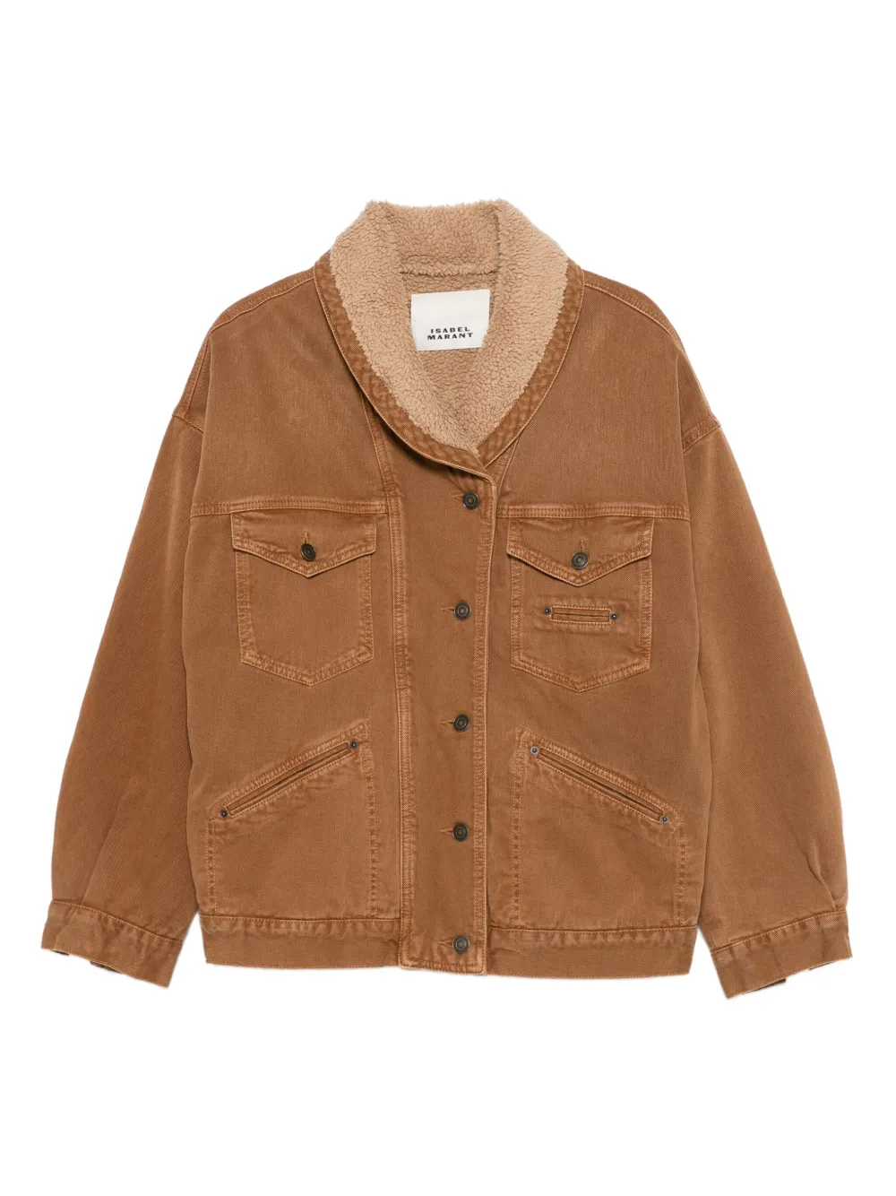 

Джинсовая куртка Pimia ISABEL MARANT, коричневый