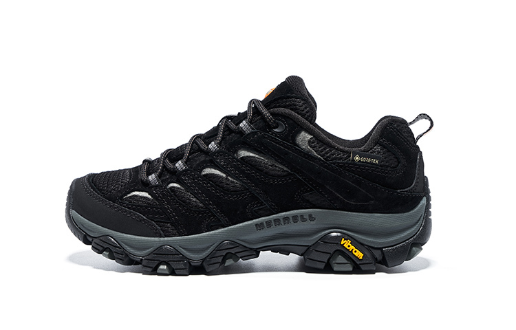 

MERRELL Мужские треккинговые ботинки Moab 3 GORE-TEX 'Black Grey' в черном цвете, цвет Black
